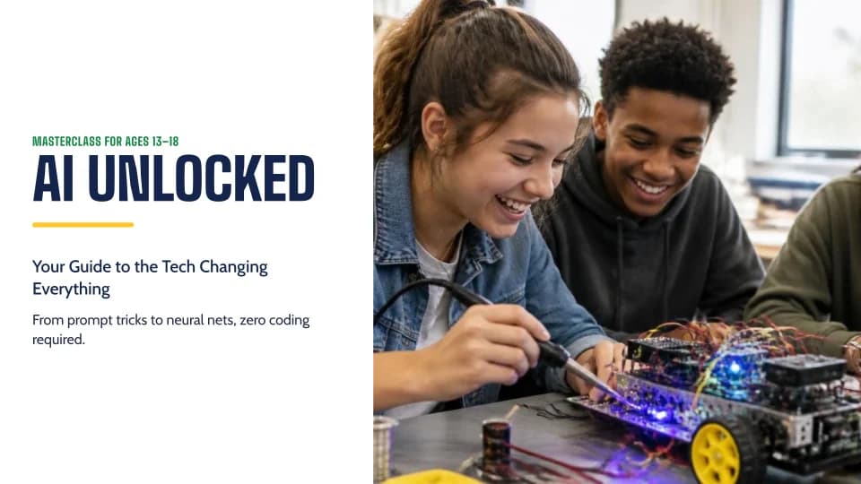 AI Unlocked Course Cover