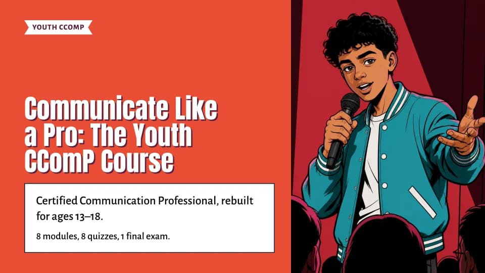 Communicate Like a Pro: The Youth CComP Course Course Cover