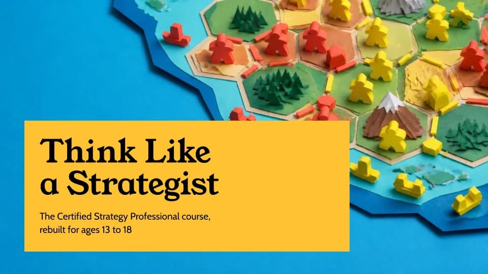 Think Like a Strategist Course Cover