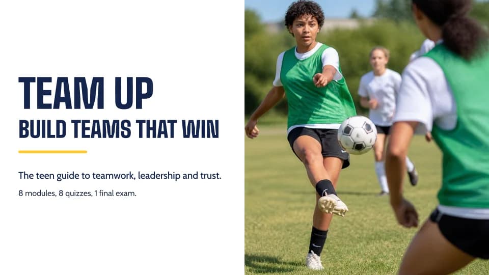 Team Up: Build Teams That Win Course Cover