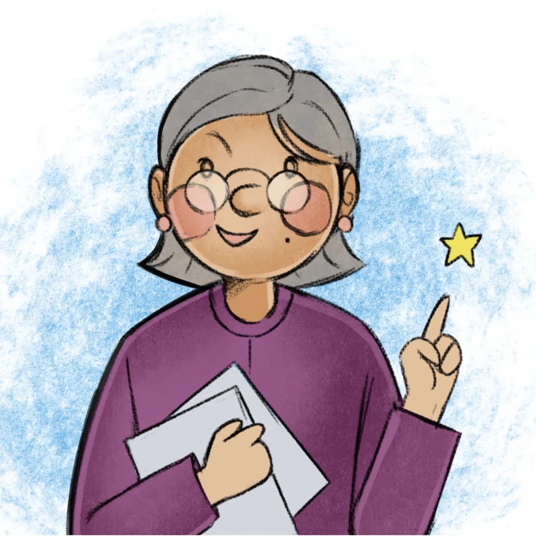 Illustration from Young Leader Level 3, Helping Others