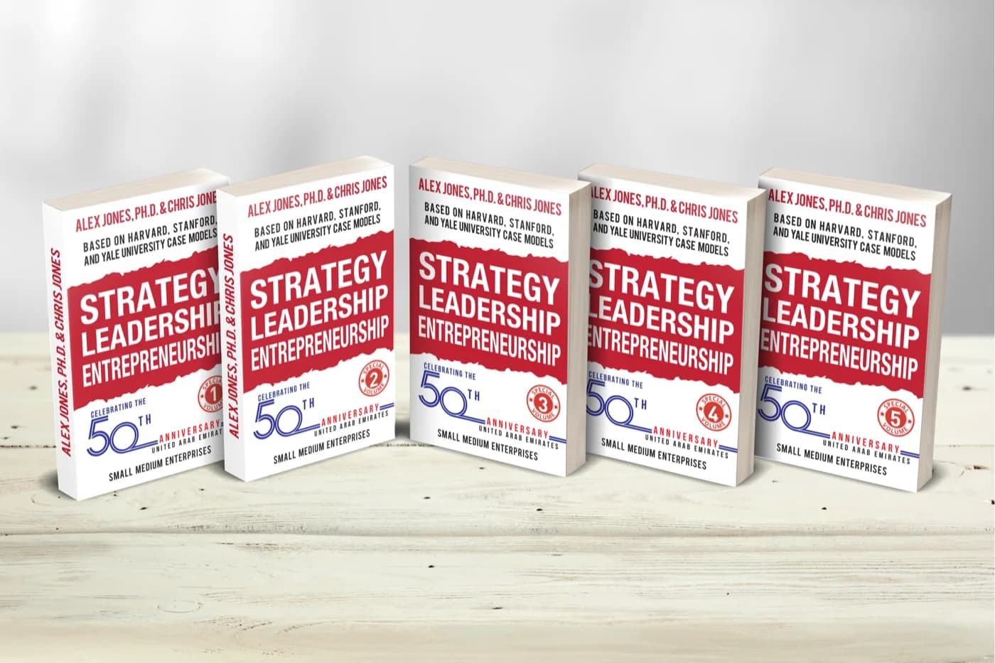 The NLA five-volume book set